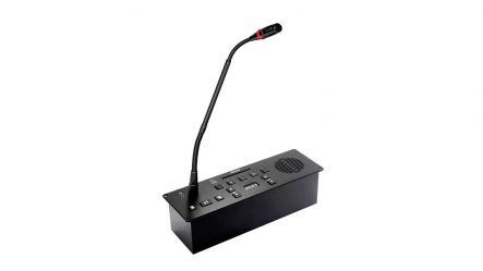 Flush-Mount-Discussion-Unit-with-Voting-and-Channel-Selector